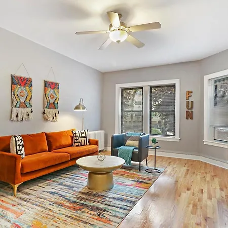 Cozy Modern 1Br Apt, 10-Min Walk To Wrigley Field - Stratford 1E 3E Rep Apartment